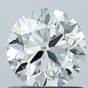 0.9 Carat Round H IF Natural Diamond