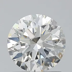 0.9 Carat Round H SI1 Natural Diamond