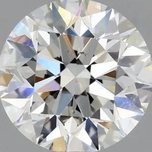 0.9 Carat Round H SI1 Natural Diamond