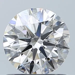 0.9 Carat Round H SI1 Natural Diamond