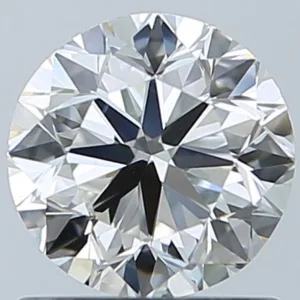 0.9 Carat Round H VS2 Natural Diamond