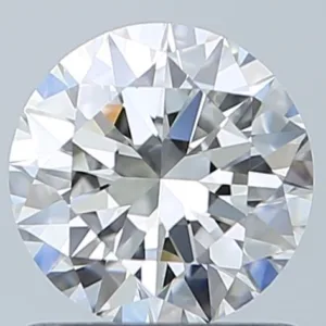 0.9 Carat Round H VS2 Natural Diamond