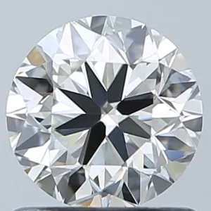 0.9 Carat Round I VVS2 Natural Diamond