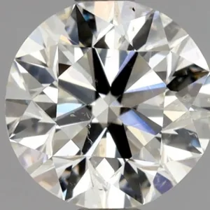 0.9 Carat Round J SI2 Natural Diamond