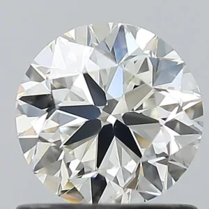 0.9 Carat Round J VS1 Natural Diamond