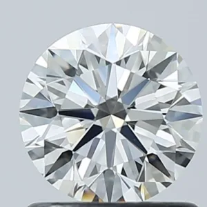 0.9 Carat Round J VVS1 Natural Diamond