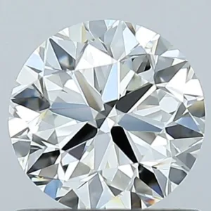 0.9 Carat Round J VVS1 Natural Diamond