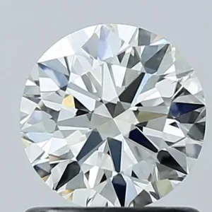 0.9 Carat Round J VVS1 Natural Diamond