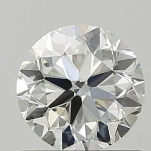 0.9 Carat Round J VVS1 Natural Diamond