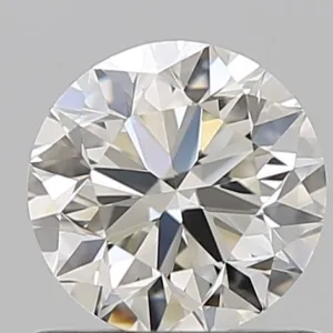 0.9 Carat Round K VVS1 Natural Diamond