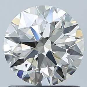 0.91 Carat Round J IF Natural Diamond