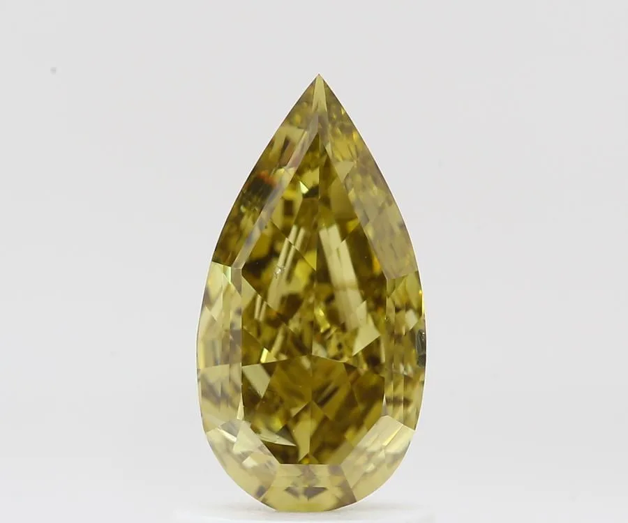 1 Carat Pear Fancy Deep Yellow I1 Natural Diamond 1 1 Carat Pear Fancy Deep Yellow I1 Natural Diamond