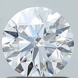 1 Carat Round E SI1 Natural Diamond