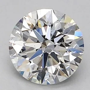 1 Carat Round E SI1 Natural Diamond