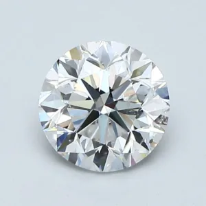 1 Carat Round E SI1 Natural Diamond