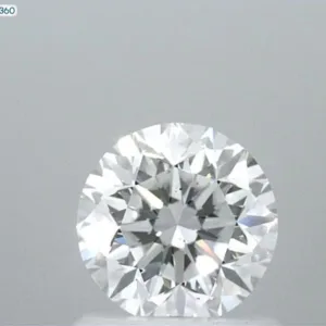 1 Carat Round E VS2 Natural Diamond