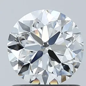 1 Carat Round E VVS2 Natural Diamond