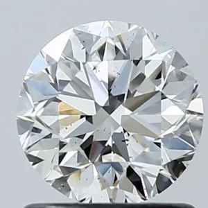 1 Carat Round H SI1 Natural Diamond