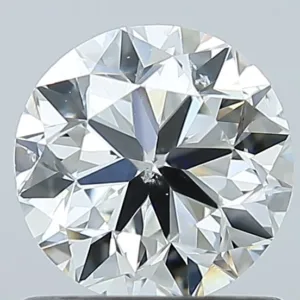 1 Carat Round H SI1 Natural Diamond