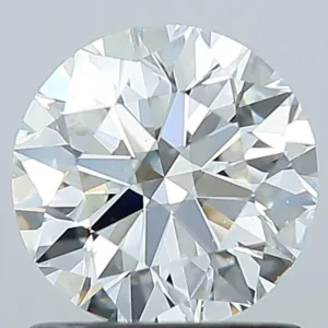 1 Carat Round H SI1 Natural Diamond