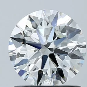 1 Carat Round H SI1 Natural Diamond