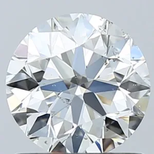 1 Carat Round H SI1 Natural Diamond