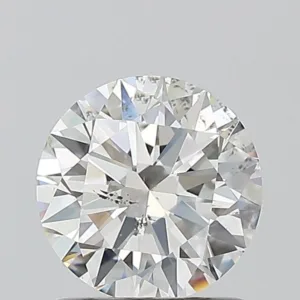 1 Carat Round H SI2 Natural Diamond