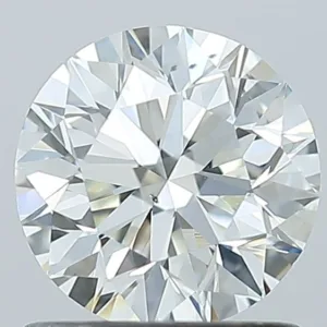 1 Carat Round J SI1 Natural Diamond