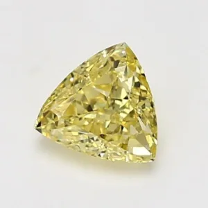 1.01 Carat Triangular Yellow VS2 Natural Diamond