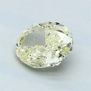 1.02 Carat Oval Fancy Light Yellow VS2 Natural Diamond