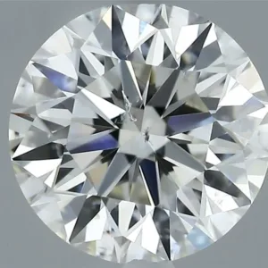 1.02 Carat Round J SI2 Natural Diamond