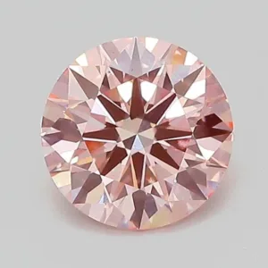 1.04 Carat Round Fancy Intense Pink VS1 Lab Diamond