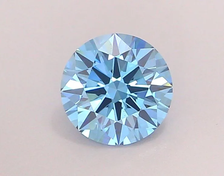 1.06 Carat Round Fancy Vivid Blue VS1 Lab Diamond 1 1.06 Carat Round Fancy Vivid Blue VS1 Lab Diamond