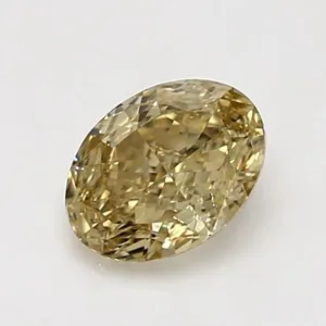 1.13 Carat Oval Fancy Yellow VS1 Natural Diamond
