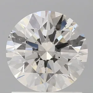 1.23 Carat Round H SI2 Natural Diamond