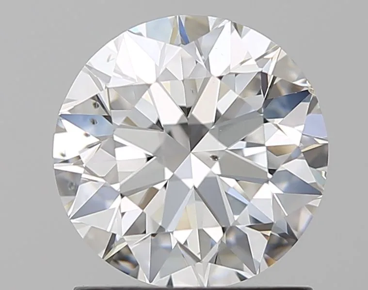 1.27 Carat Round F SI1 Natural Diamond 1 1.27 Carat Round F SI1 Natural Diamond
