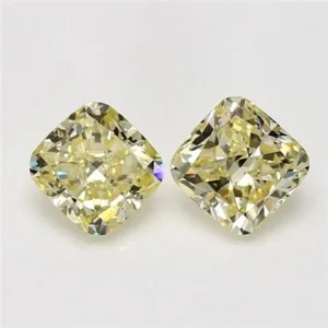 1.3 Carat Cushion Brilliant Fancy Yellow SI1 Natural Diamond