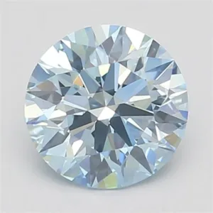 1.41 Carat Round Fancy Intense Blue VS1 Lab Diamond