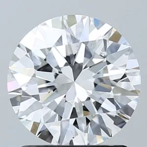 1.5 Carat Round D SI1 Natural Diamond