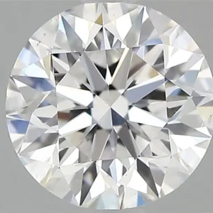 1.5 Carat Round D SI1 Natural Diamond