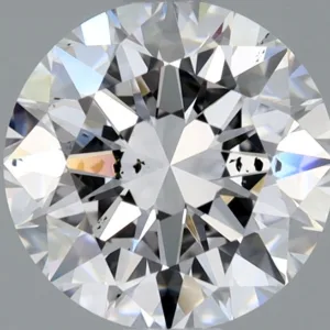 1.5 Carat Round D SI2 Natural Diamond