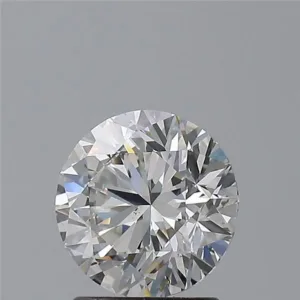 1.5 Carat Round H SI1 Natural Diamond