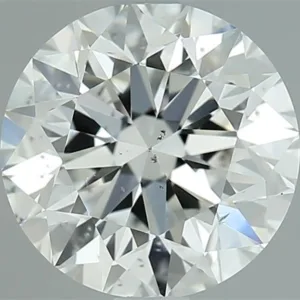 1.5 Carat Round H SI1 Natural Diamond