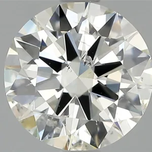 1.5 Carat Round I SI2 Natural Diamond