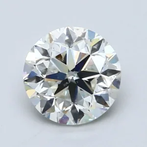1.5 Carat Round J SI1 Natural Diamond