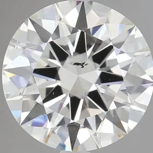 1.5 Carat Round J SI2 Natural Diamond