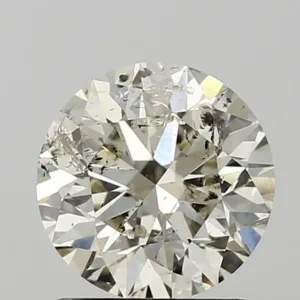1.5 Carat Round J SI2 Natural Diamond