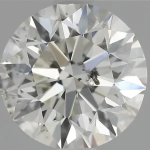 1.5 Carat Round J SI2 Natural Diamond