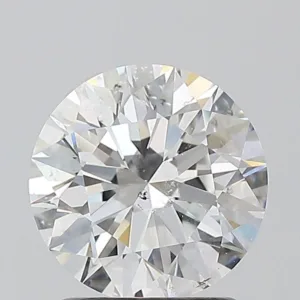 1.51 Carat Round F SI2 Natural Diamond