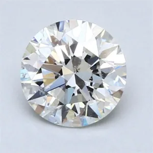 1.51 Carat Round H SI2 Natural Diamond